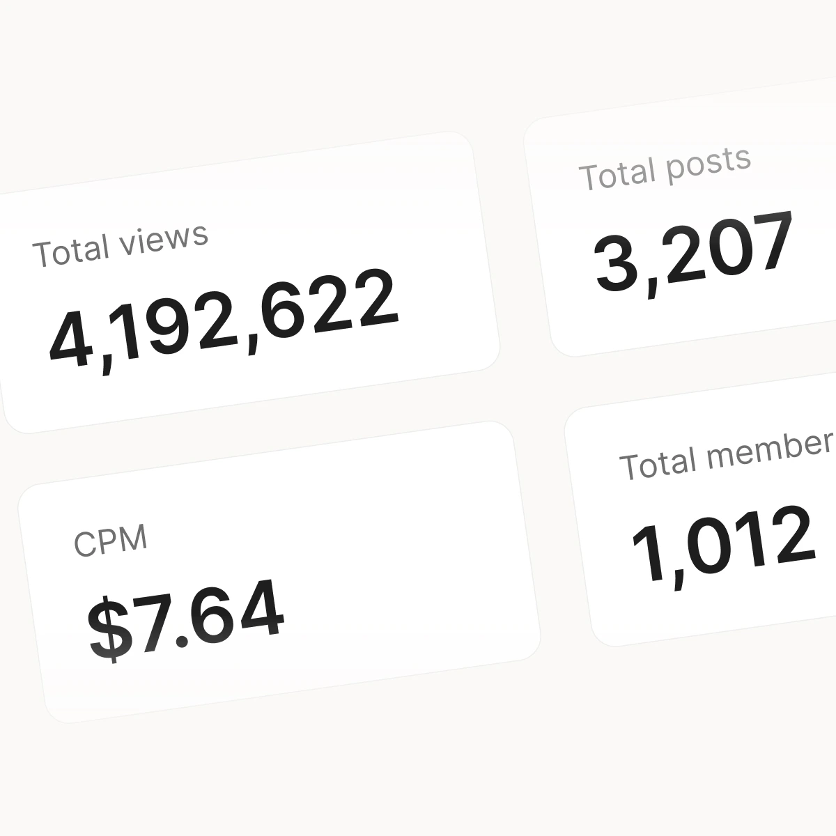 Keep an eye on your key performance metrics