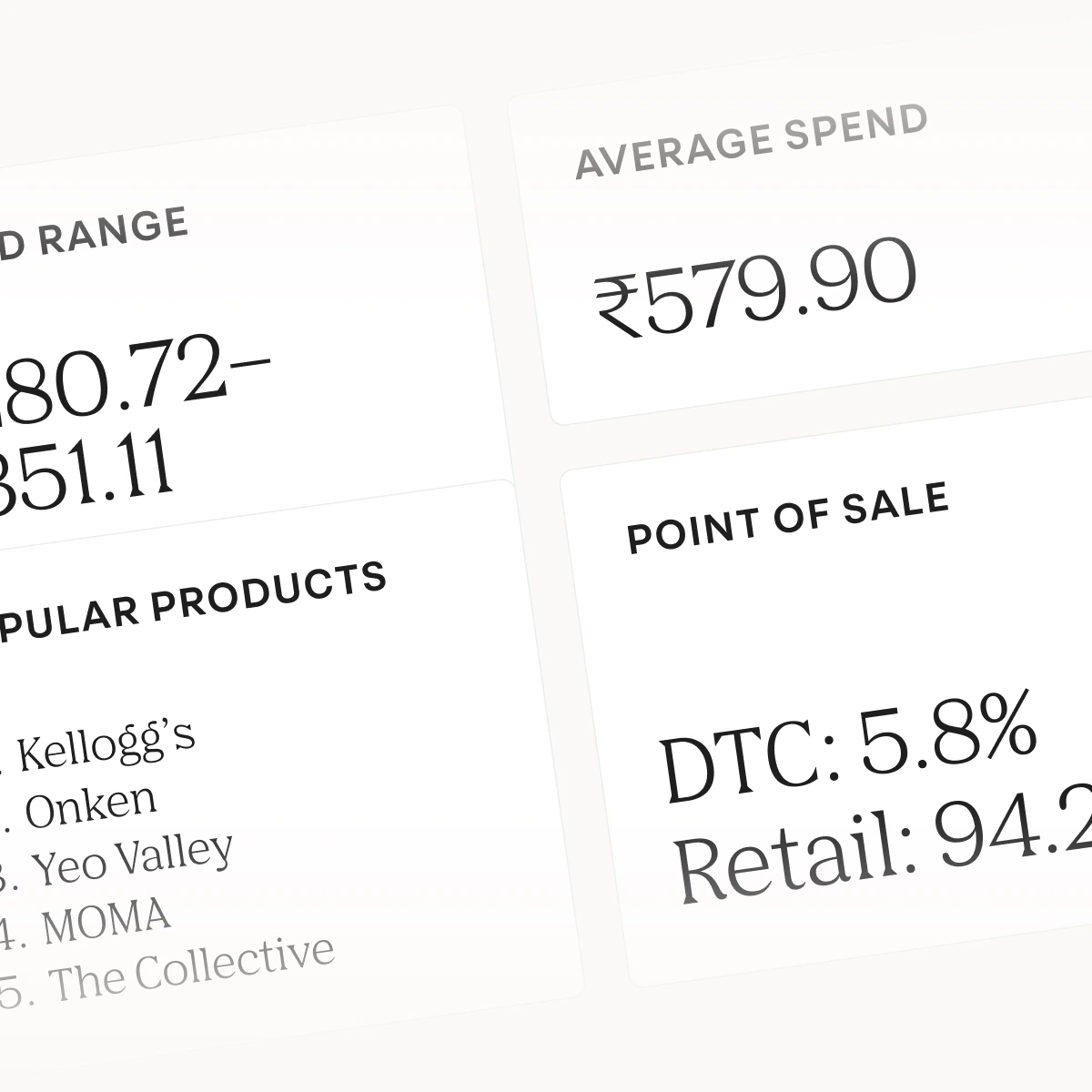 Get a monthly report of receipt analysis